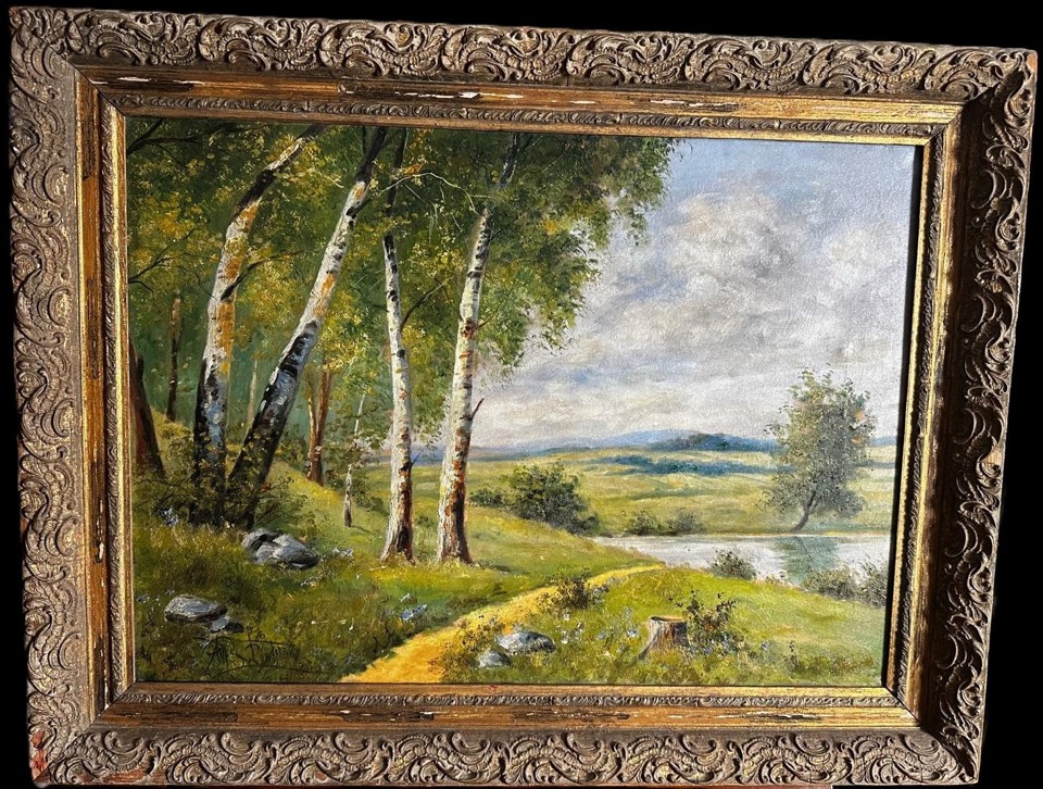 Neznámý autor - Krajina 1938