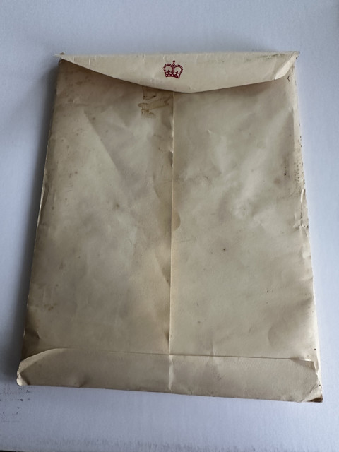 Complete coronation set 1953 – medal, palace letter, case and period sun compass - 11