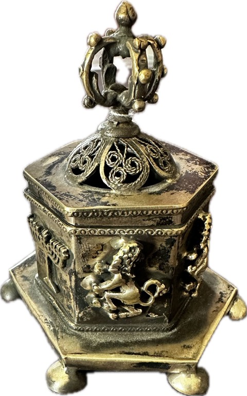 Decorative Russian silver with Jewish motifs – monkeys - 2