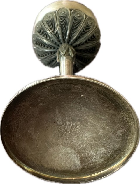 Decorative silver chalice  - 2