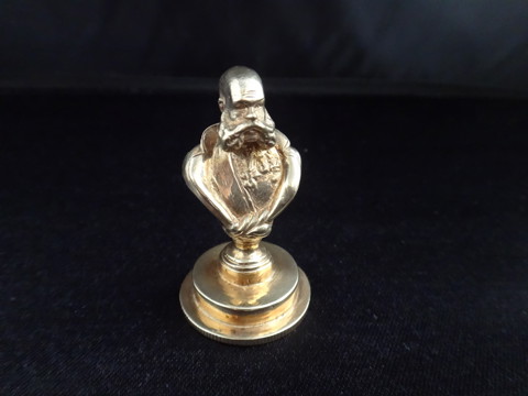 A seal bearing the likeness of Emperor Franz Joseph  - 1