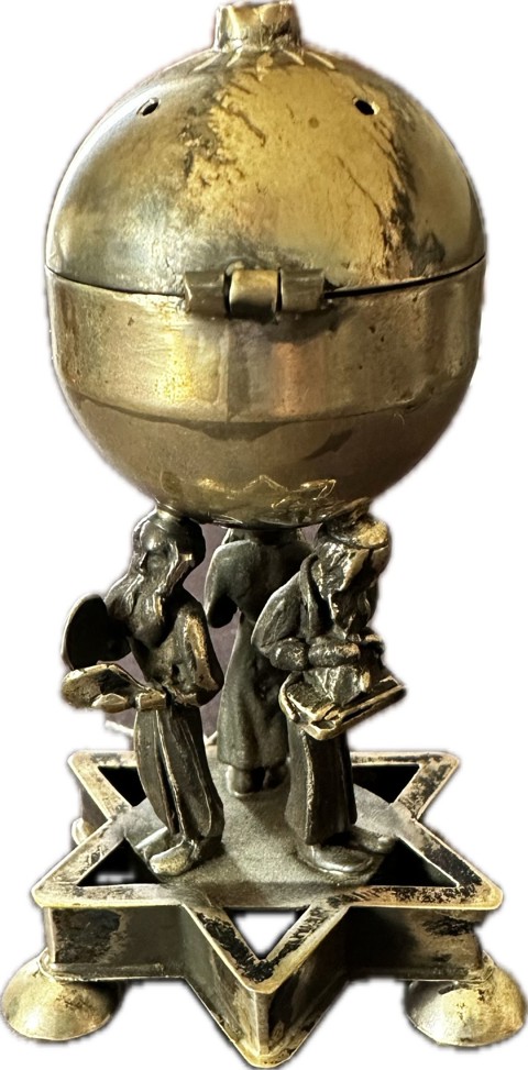 Decorative Russian silver with Jewish motifs - cymbals - 2