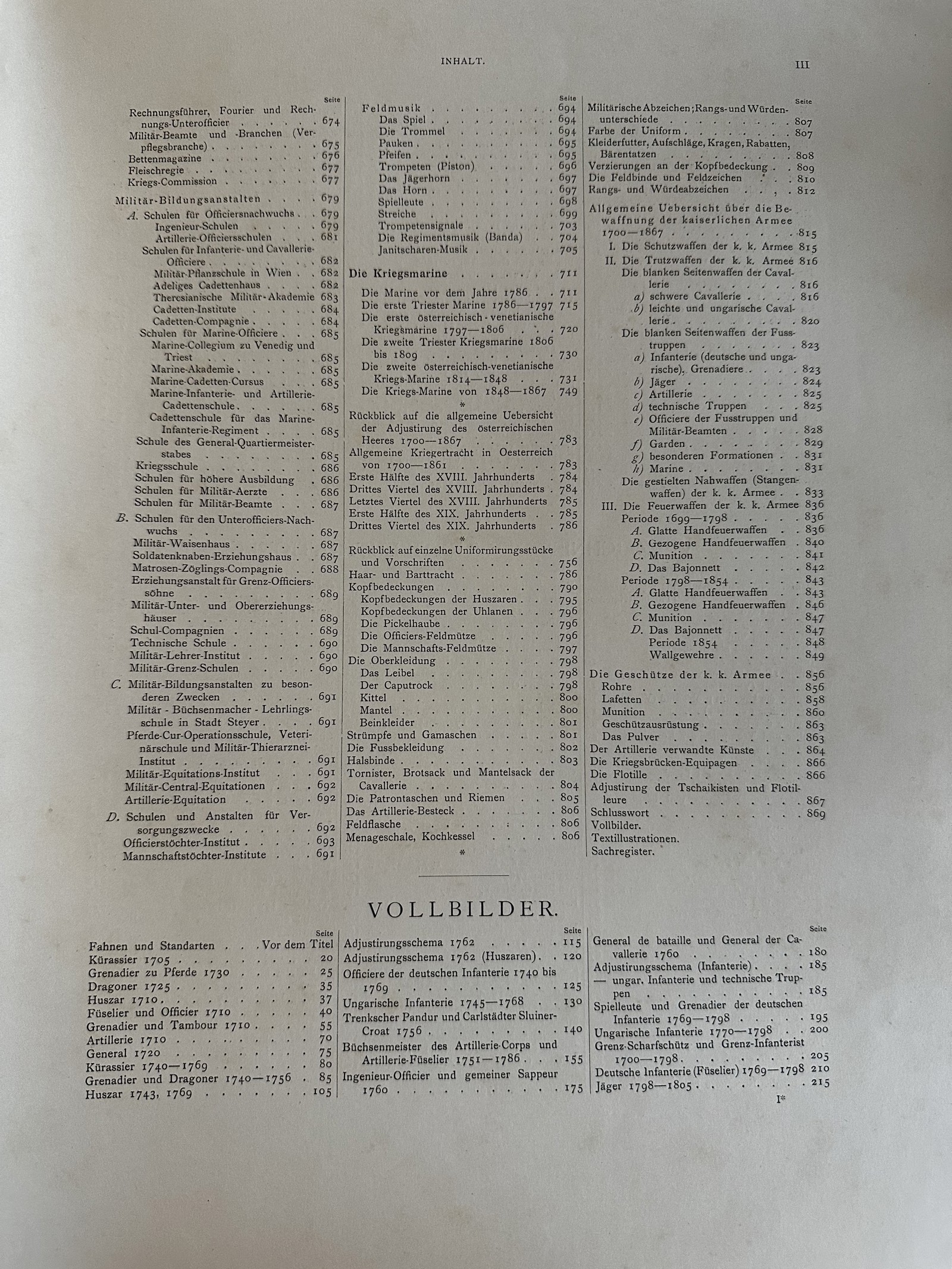 The Austrian Army 1700-1867