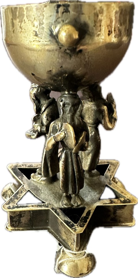 Decorative Russian silver with Jewish motifs - cymbals - 3