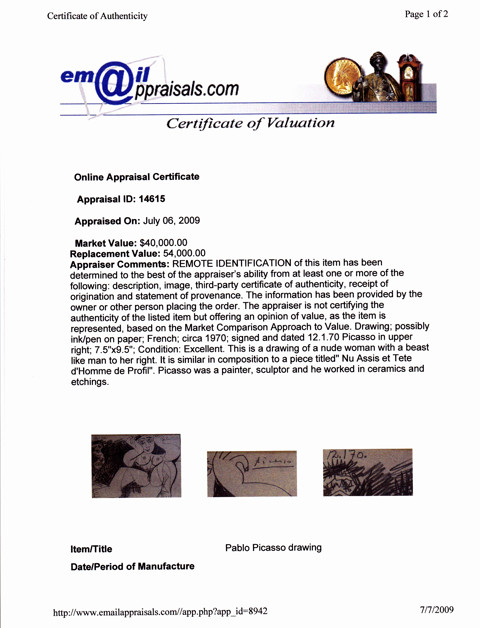 Pablo Picasso - Nude Woman - 5