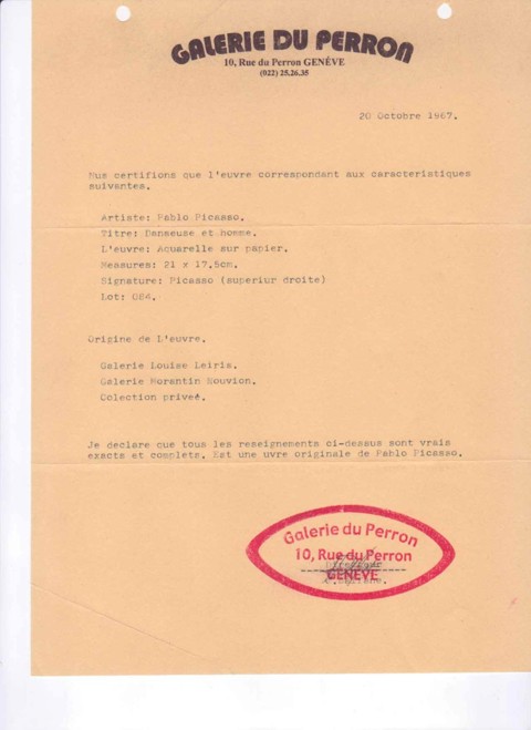 Pablo Picasso - Dancer and Man - 7