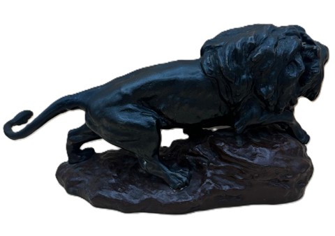 Thomas François Cartier (1879-1943) - Lion, Sculpture - Art Deco - Zamac - First half 20th century - 3