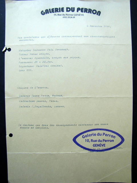 Salvador Dalí - Supported Venus - 8