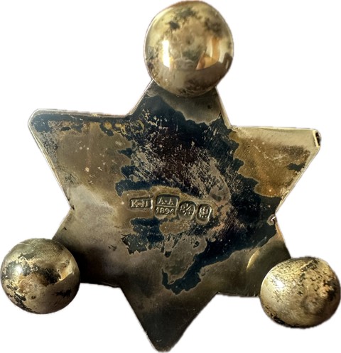 Decorative Russian silver with Jewish motifs - flute - 4