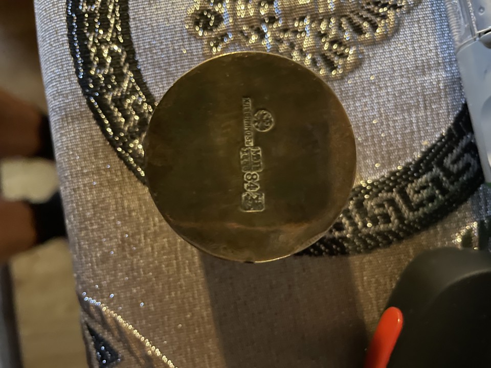 Pure silver Russian Samovar