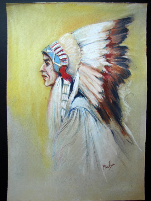 Alfons Mucha - Sioux - 2