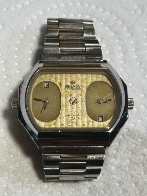Delma Of Switzerland Dual Time 42-Jewels Auto