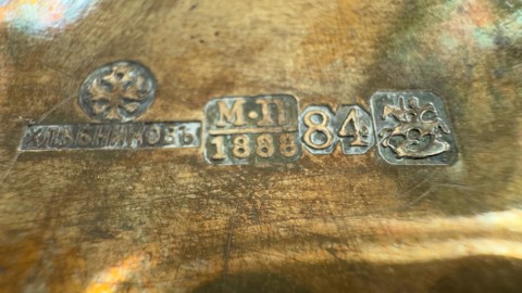 Pure silver Russian Samovar - 5