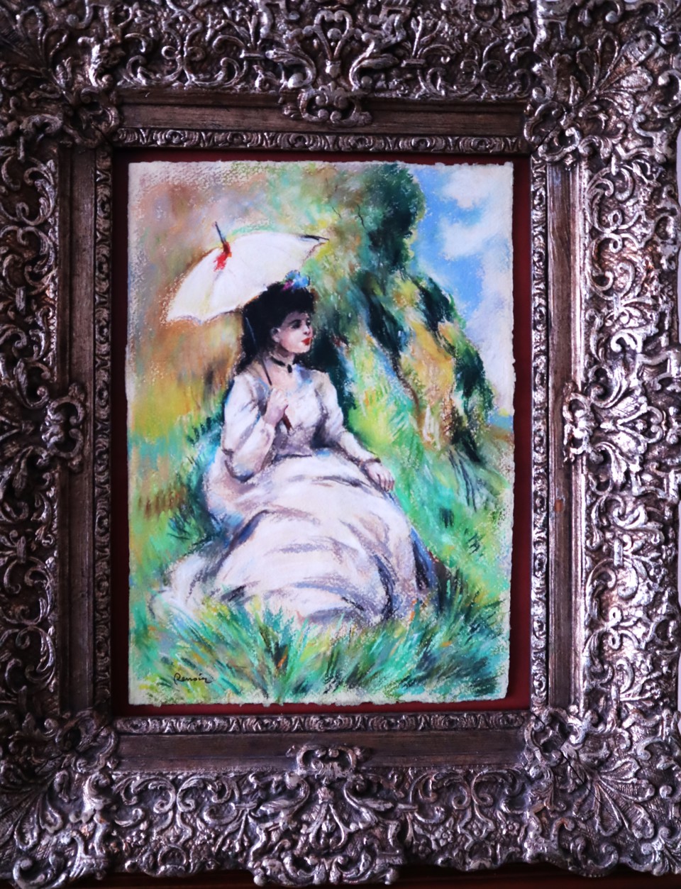 Pierre-Auguste Renoir - Woman with a Parasol