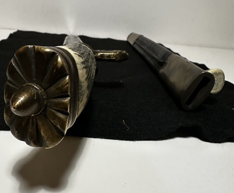 Collector's dagger - historical symbolism, complete with scabbard - 6