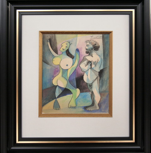 Pablo Picasso - Dancer and Man - 1