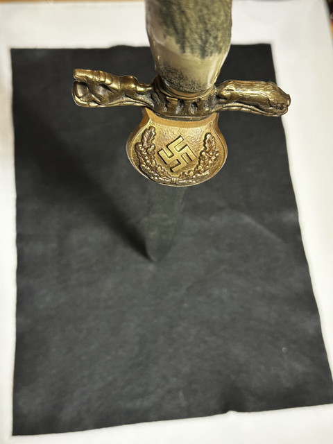 Collector's dagger - historical symbolism, complete with scabbard - 5