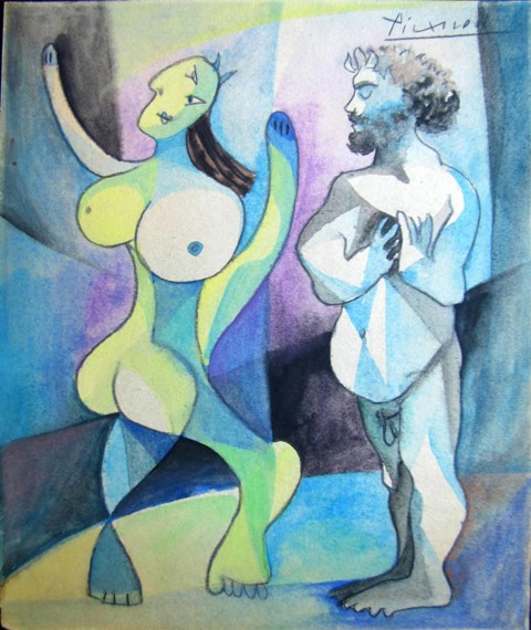 Pablo Picasso - Dancer and Man - 5