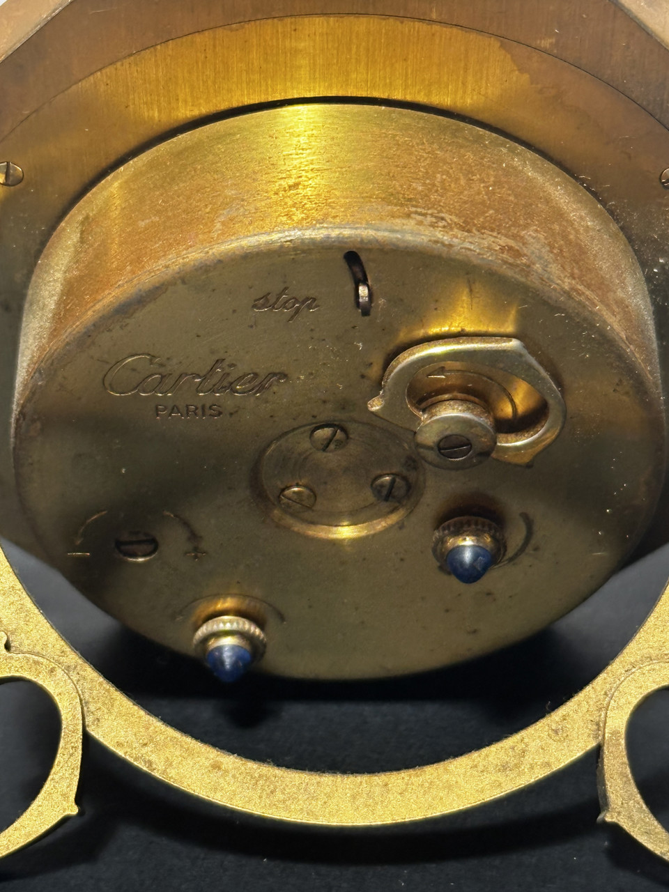 Stolní hodiny Cartier Paris