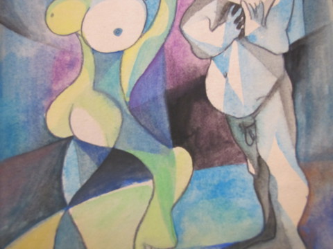 Pablo Picasso - Dancer and Man - 6