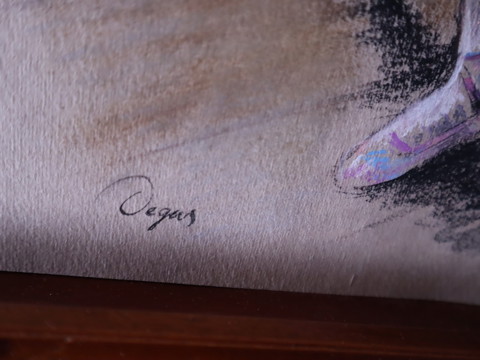 Edgar Degas - A Relaxing Seated Ballerina - 2