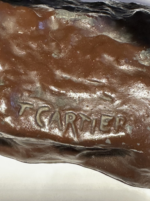 Thomas François Cartier (1879-1943) - Lion, Sculpture - Art Deco - Zamac - First half 20th century - 5