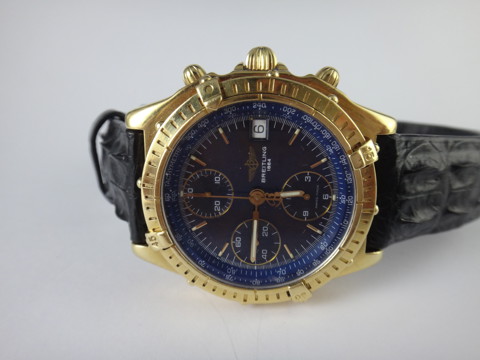 Breitling – 18K solid gold chronograph - 3