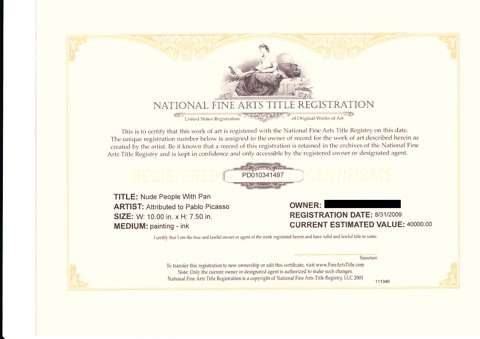 Pablo Picasso - Nude Figures with a Flute - 6