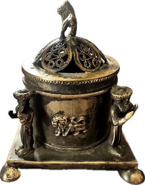 Decorative Russian silver with Jewish motifs - 4
