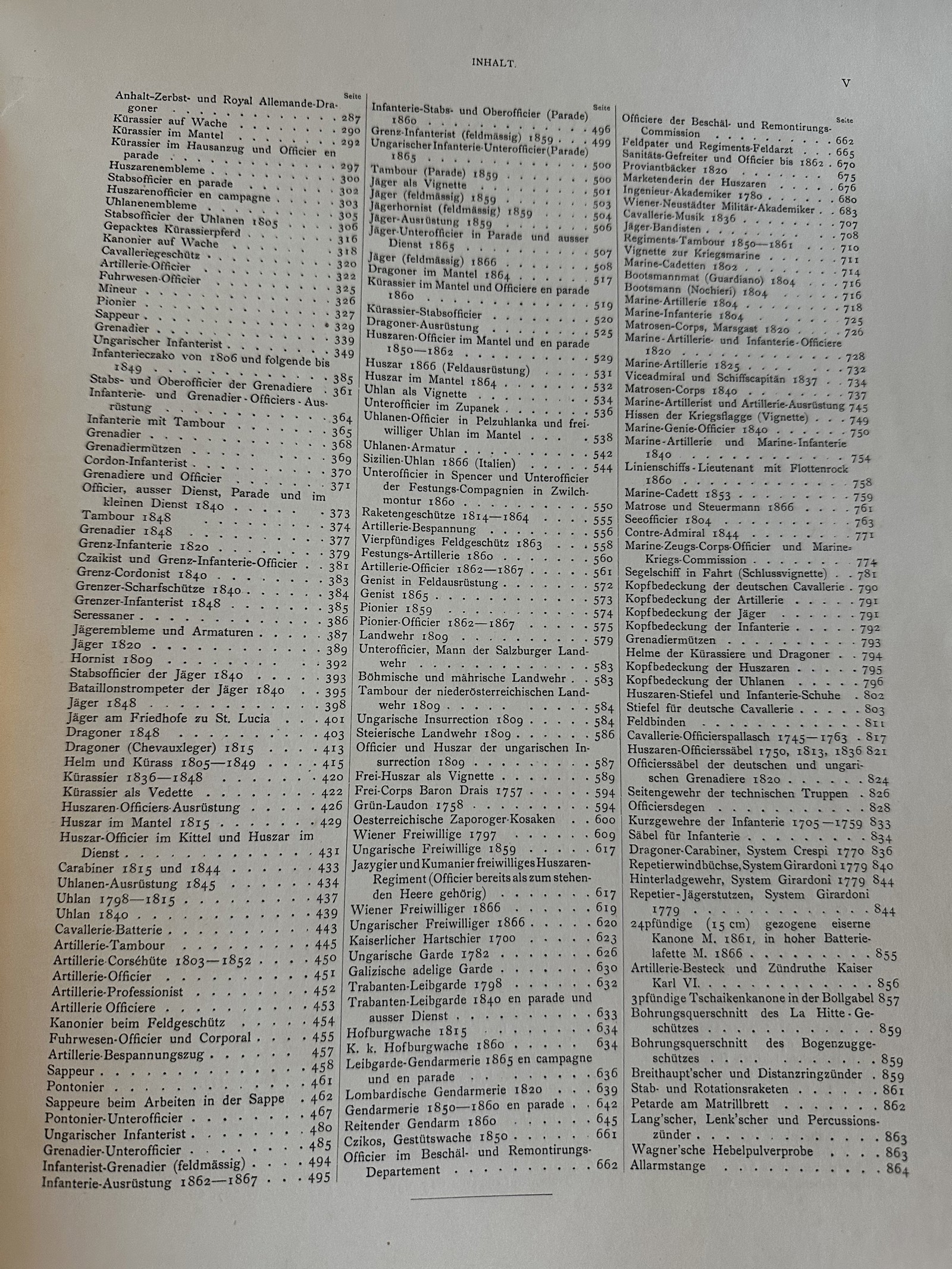 The Austrian Army 1700-1867