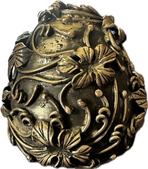 Russian silver egg – hare - 4