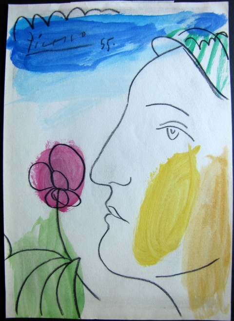 Pablo Picasso - 1955 - 1