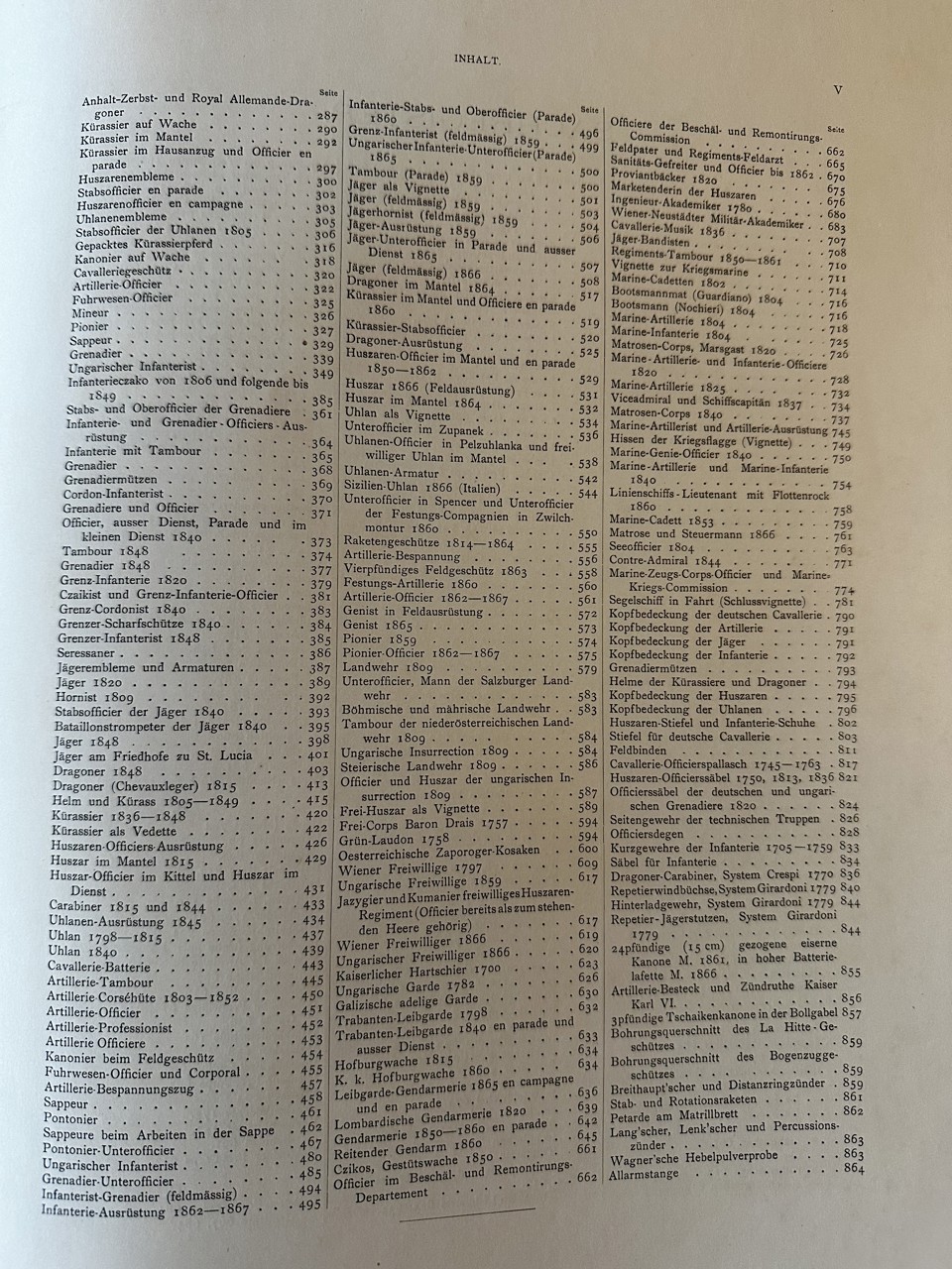 The Austrian Army 1700-1867