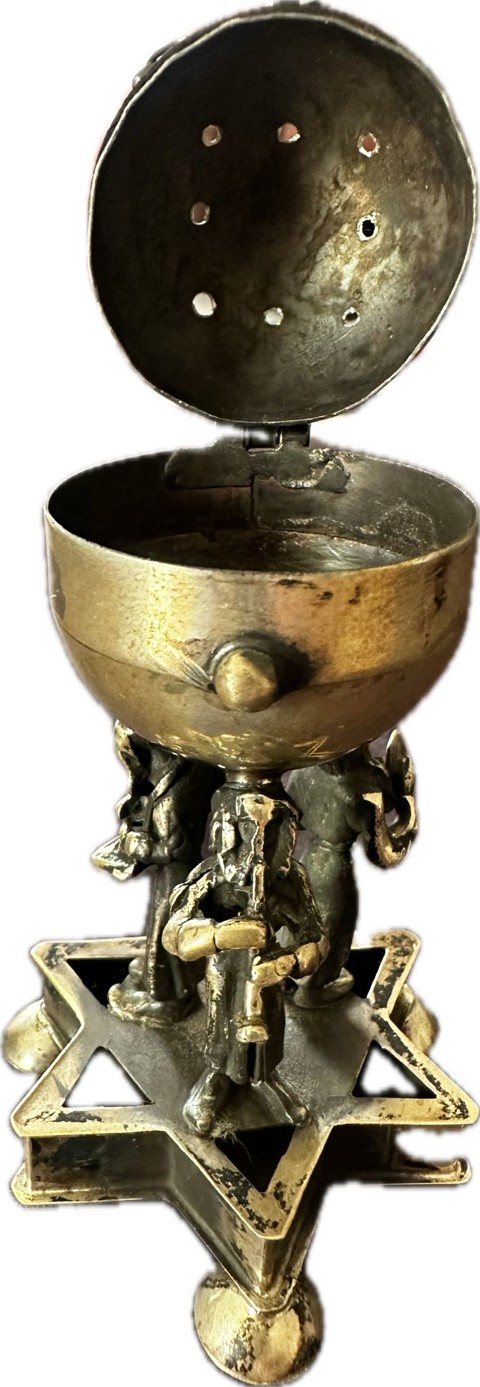 Decorative Russian silver with Jewish motifs - flute - 3